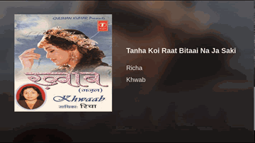 Tanha Koi Bhi Raat Bitaai Na Ja Saki Lyrics - Richa