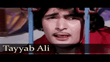 tayyab alii pyaar ka dushaman Lyrics - Amitabh Bachchan | Rishi Kapoor | Pran | Mohammad Rafi | chorus