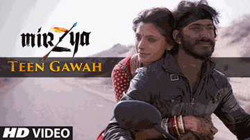 Teen Gawah Ishq Ke Lyrics - Harshvardhan Kapoor | Saiyami Kher | Om Puri | Sain Zahoor | Siddharth Mahadevan