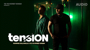 Tension Lyrics - Hommie Dilliwala | Yo Yo Honey Singh | Punjabi Song