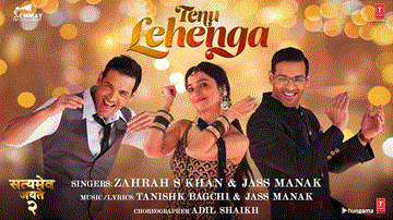 Tenu Lehenga Lyrics - John Abraham | Divya Khosla Kumar | Jass Manak | Zahrah S Khan