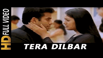 Tera Dilbar Tera Saathi Lyrics - Tusshar Kapoor | Akhilendra Mishra | Sharat Saxena | Alka Yagnik | Sonu Nigam
