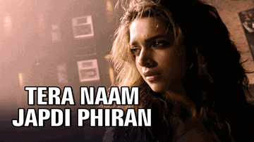Tera Naam Japdi Phiran Lyrics - Deepika Padukone | Diana Penty | Saif Ali Khan | Nikhil Dsouza | Shefali Alvaris