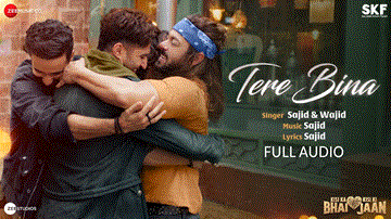 Tere Bina Lyrics - Salman Khan | Pooja Hegde | Ram Charan | Sajid | Wajid