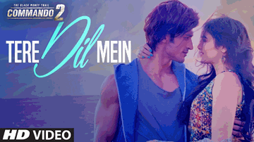 Tere Dil Mein Lyrics - Adah Sharma | Vidyut Jamwal | Armaan Malik