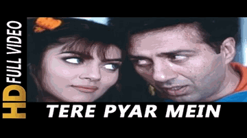Tere Pyar Mein Lyrics - Om Puri | Milind Gunaji | Sunny Deol | Hema Sardesai | Shankar Mahadevan