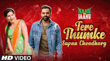 Tere Thumke Sapna Choudhary Lyrics - Abhay Deol | Patralekhaa | Reshma Khan | Saumya Upadhyay | Gunwant Sen