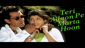 Teri Adaon Pe Marta Hoon Lyrics - Bobby Deol | Raj Babbar | Twinkle Khanna | Kumar Sanu | Alka Yagnik