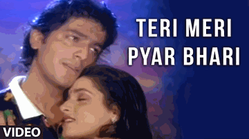 Teri Meri Pyar Bhari Lyrics - Madhuri Dixit | Dharmendra | Sanjay Dutt | Anuradha Paudwal | Mohammed Aziz