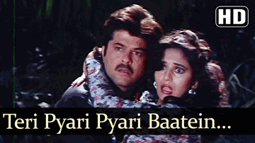 Teri Pyaari Pyaari Baatein Lyrics - Madhuri Dixit | Anil Kapoor | Hema Malini | S. Janaki (Sishta Sreeramamurthy Janaki) | S P Balasubramaniam