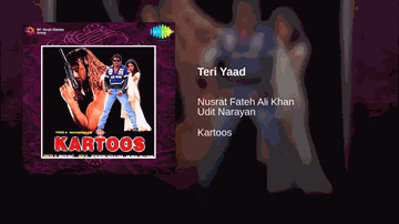 Teri Yaad Lyrics - Gulshan Grover | Manisha Koirala | Sanjay Dutt | Nusrat Fateh Ali Khan | Udit Narayan