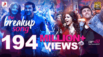 The BreakUp Song Lyrics - Anushka Sharma | Aishwarya Rai | Ranbir Kapoor | Arijit Singh | Badshah