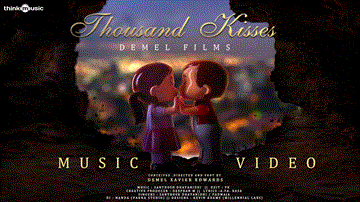 Thousand Kisses Lyrics - Santhosh Dhayanidhi | Padmaja Sreenivasan