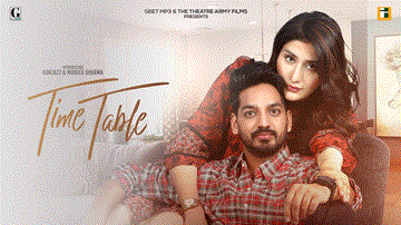 Time Table Lyrics - Gurjazz | Monica Sharma | Mintu Kapa | GurJazz