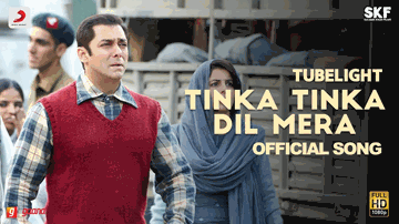 Tinka Tinka Dil Mera Lyrics - Salman Khan | Shah Rukh Khan | Sohail Khan | Rahat Nusrat Fateh Ali Khan