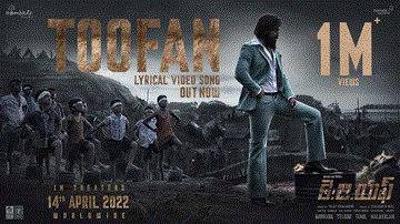 Toofan Lyrics - Yash | Srinidhi Shetty | Sri Krishna | Prudhvi Chandra