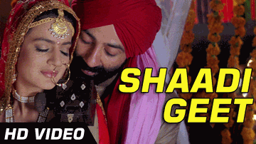 Traditional Shaadi Geet Lyrics - Lilette Dubey | Sunny Deol | Amrish Puri | Preeti Uttam Singh