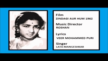 Tu Humko Dekh Lyrics - Nalini Jaywant | Mukri | Dinesh | Lata Mangeshkar