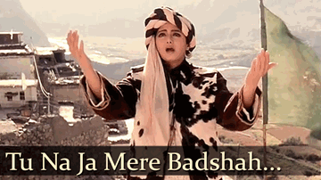 Tu Na Ja Mere Badshah Lyrics - Amitabh Bachchan | Sridevi | Shammi | Kavita Krishnamurthy | Alka Yagnik