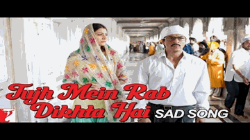Tujhe Mein Rab Dikhta Hai Sad Lyrics - Anushka Sharma | Shahrukh Khan | Bipasha Basu | Shreya Ghoshal