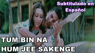 Tum Bin Na Hum Jee Sakenge Lyrics - Akshay Kumar | Gulshan Grover | Amisha Patel | Alka Yagnik | Udit Narayan