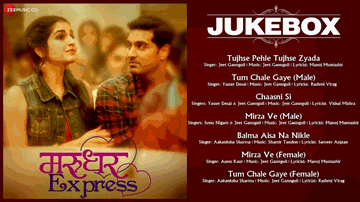 Tum Chale Gaye Lyrics - Kunaal Roy Kapur | Tara Alisha Berry | Yasser Desai (male ver.) | Aakanksha Sharma (female ver.)
