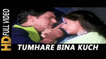 Tumhare Bina Kuch Lyrics - Govinda | Johnny Lever | Twinkle Khanna | Hema Sardesai | Sonu Nigam