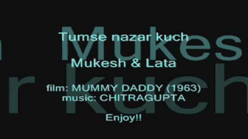Tumse Nazar Kuch Lyrics - Lalita Pawar | Manorama | Lata Mangeshkar | Mukesh Chand Mathur (Mukesh)