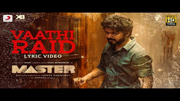 Vaathi Raid Lyrics - Vijay | Malavika Mohanan | Arivu | Anirudh Ravichander