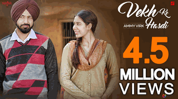 VEKH KE HASDI Lyrics - Gippy Grewal | Sonam Bajwa. The song is | Ammy Virk