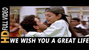 We Wish You A Great Life Lyrics - Hrithik Roshan | Amisha Patel | Alka Yagnik | K. K.