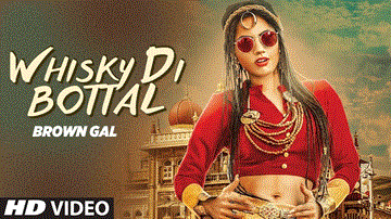 Whisky Di Bottal Lyrics - Brown Gal | Bups Saggu | Punjabi Song