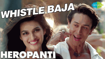 Whistle Baja Lyrics - Tiger Shroff | Kriti Sanon | Nindy Kaur | Raftaar