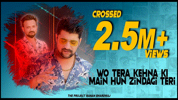 Wo Tera Kehna Ki Main Hun Zindagi Teri Lyrics - Manan Bhardwaj | Sarthak