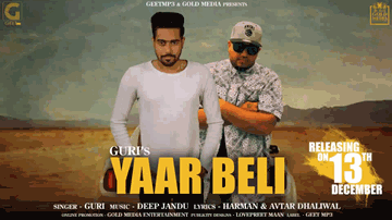 Yaar Beli (Title) Lyrics - Deep Jandu | Guri | Guri B
