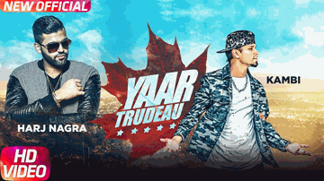 YAAR TRUDEAU Lyrics - Kambi | Rush Toor | Punjabi Song