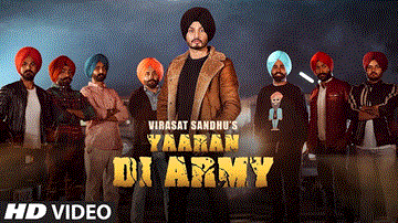 Yaaran Di Army Lyrics - Virasat Sandhu | Punjabi Song