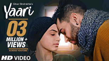 Yaari Lyrics - Gitaz Bindrakhia | Punjabi Song
