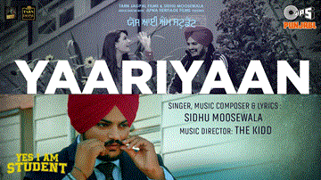 Yaariyaan Lyrics - Sidhu moose wala | Mandy Takhar | Malkiat Rauni | Sidhu Moose Wala