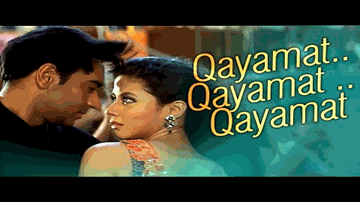 Ye Aankhen Ye Masti - Qayamat Qayamat Lyrics - Ajay Devgan | Gulshan Grover | Urmila Matondkar | Sukhwinder Singh | Alka Yagnik