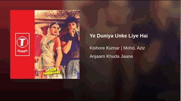 Ye Duniya Unke Liye Hain Lyrics - Gulshan Grover | Naseeruddin Shah | Prema Narayan | Mohammed Aziz | Mohammed Rafi