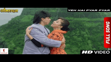 Ye Hain Pyar Pyar Lyrics - Shahrukh Khan | Naseeruddin Shah | Shammi Kapoor | Asha Bhosle
