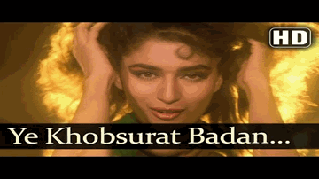 Yeh Khoobsurat Badan Lyrics - Madhuri Dixit | Naseeruddin Shah | Anil Kapoor | Alka Yagnik | Anand Bakshi