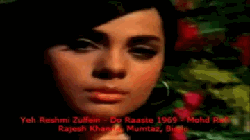 Yeh Reshmi Zulfein Lyrics - Mumtaz | Johnny Walker | Kamini Kaushal | Mohammad Rafi