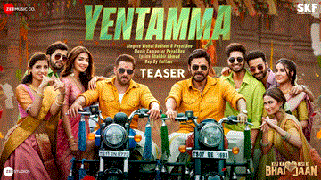 Yentamma Lyrics - Salman Khan | Ram Charan | Raftaar | Vishal Dadlani