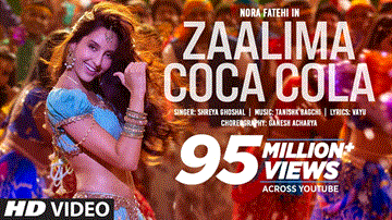 Zaalima Coca Cola Lyrics - Sonakshi Sinha | Ajay Devgn | Nora Fatehi | Shreya Ghoshal